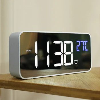 Modern Led Digital Alarm Clock Smart Snooze Table Lcd Display Alarm Clock Portable Multi Function Wekker Sleep Trainer JJ60NZ
Modern Led Digital Alarm Clock Smart Snooze Table Lcd Display Alarm Clock Portable Multi Function Wekker Sleep Trainer JJ60NZ