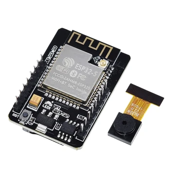 ESP32-CAM WiFi Bluetooth Module ESP32 Serial to WiFi ESP32 CAM Development Board 5V with Camera Module
ESP32-CAM WiFi Bluetooth Module ESP32 Serial to WiFi ESP32 CAM Development Board 5V with Camera Module