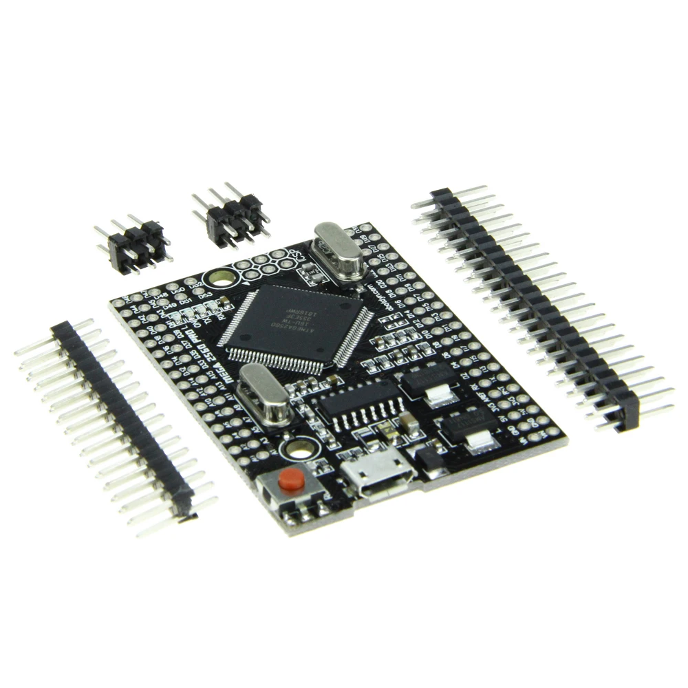 Mega 2560 PRO MINI 5V (Embed) CH340G ATmega2560-16AU with male pinheaders Compatible for arduino Mega 2560 
Mega 2560 PRO MINI 5V (Embed) CH340G ATmega2560-16AU with male pinheaders Compatible for arduino Mega 2560