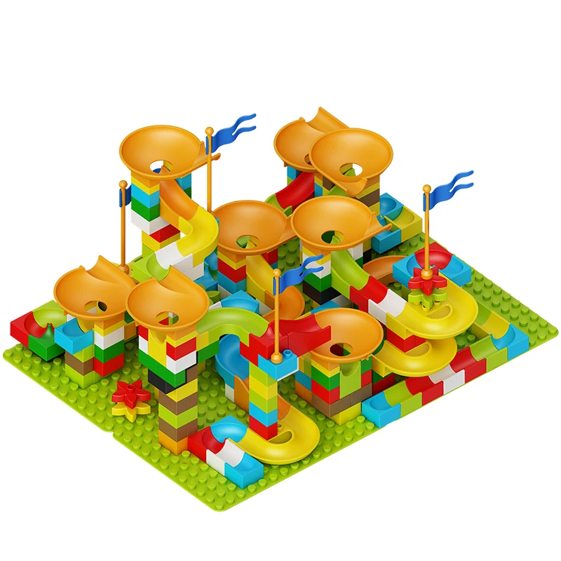 Kyara Changeable Race Run Block Big Size Compatible Building Blocks Plastic Funnel Slide DIY Assembly Bricks Toys For Children
Kyara Changeable Race Run Block Big Size Compatible Building Blocks Plastic Funnel Slide DIY Assembly Bricks Toys For Children