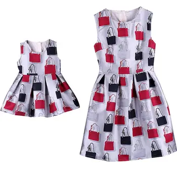 Mother Daughter Dress Mom Girls Cartoon Vest Dresses 2020 Mommy girl Match Twinning Party Dress Family Look Outfits 
Mother Daughter Dress Mom Girls Cartoon Vest Dresses 2020 Mommy girl Match Twinning Party Dress Family Look Outfits