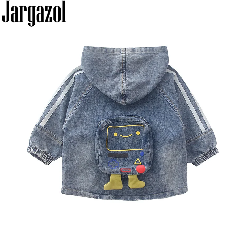 Jargazol Toddler Girl Jacket Coat Autumn Denim Windbreaker Baby Boy Outwear Coats Cartoon Robot Printed Fall Kids Jackets Outfit
Jargazol Toddler Girl Jacket Coat Autumn Denim Windbreaker Baby Boy Outwear Coats Cartoon Robot Printed Fall Kids Jackets Outfit