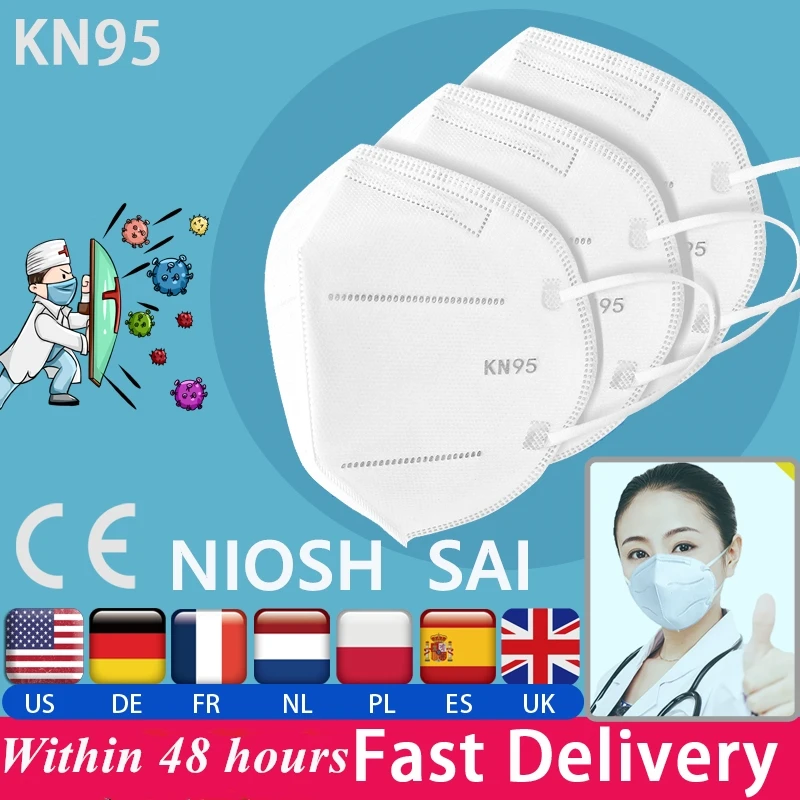 Fast shipping KN95 Protective Masks KN94 5-Ply Nonwoven Dust Mask PM 2.5 Anti-COVID-19 Safety Anti-Virus Mouth Facia Face Mask
Fast shipping KN95 Protective Masks KN94 5-Ply Nonwoven Dust Mask PM 2.5 Anti-COVID-19 Safety Anti-Virus Mouth Facia Face Mask