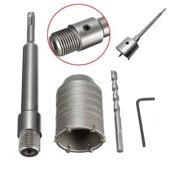 1 Set 50Mm Sds Plus Shank Concrete Cement Stone Wall Hole Saw Drill Bit With 200Mm Connecting Rod Wrench
1 Set 50Mm Sds Plus Shank Concrete Cement Stone Wall Hole Saw Drill Bit With 200Mm Connecting Rod Wrench