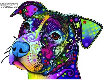 Volkrays Colored Cartoon Pit Bull Car Sticker Sunscreen Cover Scratch Vinyl Decal for Motorcycie Windows Laptops,17cm*11cm
Volkrays Colored Cartoon Pit Bull Car Sticker Sunscreen Cover Scratch Vinyl Decal for Motorcycie Windows Laptops,17cm*11cm