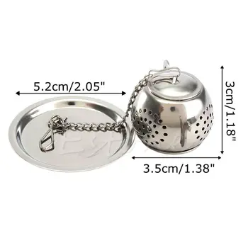 Novelty Spice Strainer Filter Herb Stainless Steel Loose Tea Leaf Infuser Ball A6HB
Novelty Spice Strainer Filter Herb Stainless Steel Loose Tea Leaf Infuser Ball A6HB