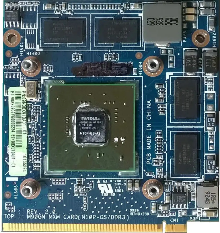 GT 240M GT240M N10P-GS-A2 1GB DDR3 VGA Graphic Video Card For ASUS M90GN C90P C90S M60J
GT 240M GT240M N10P-GS-A2 1GB DDR3 VGA Graphic Video Card For ASUS M90GN C90P C90S M60J