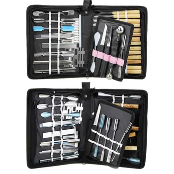 Culinary Carving Tool Set 46 in 1 Fruit/vegetable Garnishing/cutting/slicing Set Garnish Kitchen Tool Set SNO88 
Culinary Carving Tool Set 46 in 1 Fruit/vegetable Garnishing/cutting/slicing Set Garnish Kitchen Tool Set SNO88