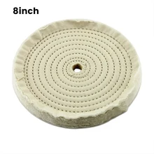 1Pc 8'' 200mm Soft Cotton Cloth Buffing Wheel Polishing Pad For Bench Grinder 50Ply Polish Jewelry Grinder Pad Handcraft
1Pc 8'' 200mm Soft Cotton Cloth Buffing Wheel Polishing Pad For Bench Grinder 50Ply Polish Jewelry Grinder Pad Handcraft