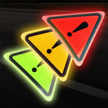 Car Bodywork DIY Reflective Warning Sticker Decorative Paster Motorcycle Triangle Warning Label Universal Reflective Stickers
Car Bodywork DIY Reflective Warning Sticker Decorative Paster Motorcycle Triangle Warning Label Universal Reflective Stickers