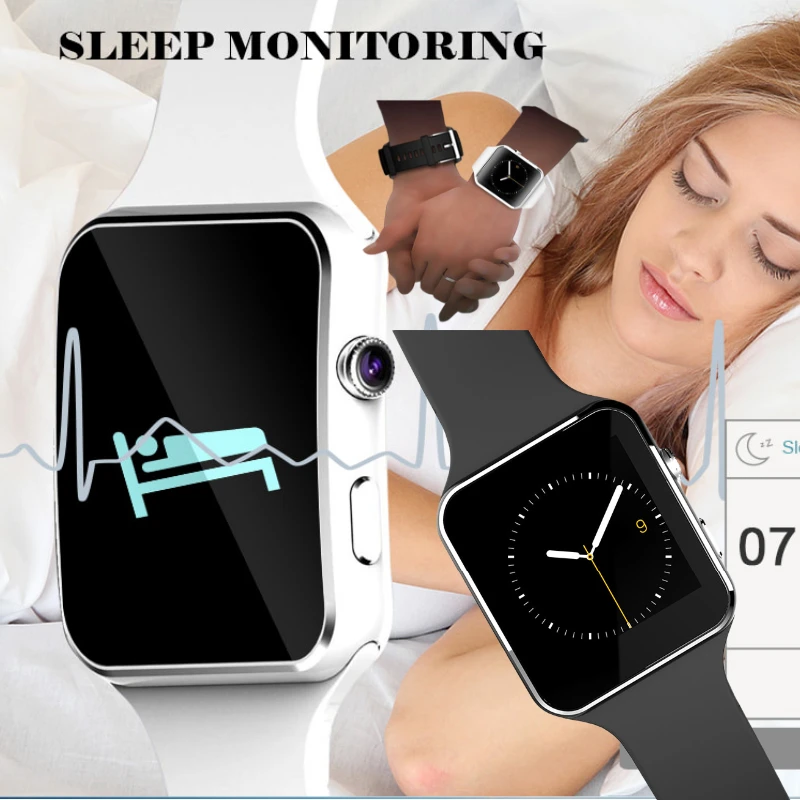 X6 Touch Screen Bluetooth Smart Watch 2020 For Men Camera Support 2G SIM TF Card Sports Smartwatch Women Wristband Watch fit
X6 Touch Screen Bluetooth Smart Watch 2020 For Men Camera Support 2G SIM TF Card Sports Smartwatch Women Wristband Watch fit