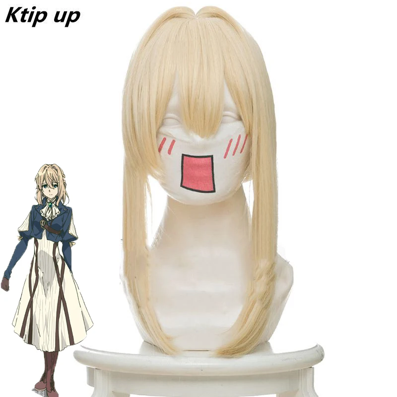 Ktip Up Violet Evergarden Cosplay Wig Heat Resistant Synthetic Light Blonde Hair Cosplay Wigs For Women Anime Violet Evergarden
Ktip Up Violet Evergarden Cosplay Wig Heat Resistant Synthetic Light Blonde Hair Cosplay Wigs For Women Anime Violet Evergarden