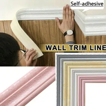 Self-adhesive Wall Stickers Stickers Strip Waist Line Line Skirting Wallpaper Decorative Ceiling TV Background Wall Border
Self-adhesive Wall Stickers Stickers Strip Waist Line Line Skirting Wallpaper Decorative Ceiling TV Background Wall Border