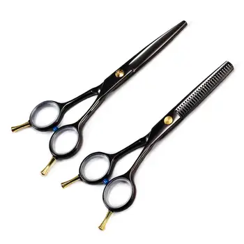 Professional Shears Razor Edge Steel 5.5 Fire Black Hairdressing Scissors Barber Hair Cutting Thinning Scissors Haircut Steel
Professional Shears Razor Edge Steel 5.5 Fire Black Hairdressing Scissors Barber Hair Cutting Thinning Scissors Haircut Steel