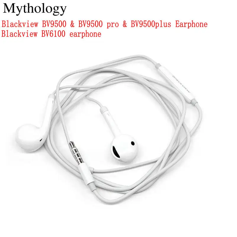Earphone Headset for Blackview BV6100 BV9500 Pro Original Headphone 3.5mm Jack for BV9500 Plus Mythology
Earphone Headset for Blackview BV6100 BV9500 Pro Original Headphone 3.5mm Jack for BV9500 Plus Mythology