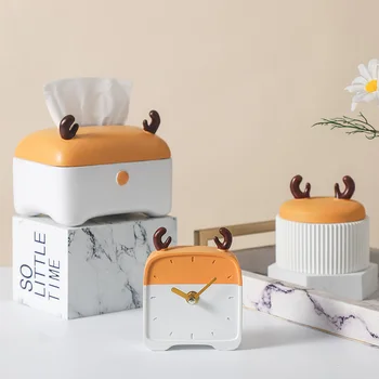 Nordic Style Tissue Boxes Home Decor Accessories Storage Jar Alarm Clock Solid Color Series Minimalism Living Room Bedroom
Nordic Style Tissue Boxes Home Decor Accessories Storage Jar Alarm Clock Solid Color Series Minimalism Living Room Bedroom