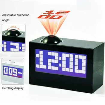 Digital LCD Projection Alarm Clock Colorful LED Backlight Clocks Gifts for Children
Digital LCD Projection Alarm Clock Colorful LED Backlight Clocks Gifts for Children