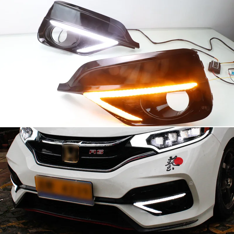 Автомобильные светодиодсветодиодный дневные ходовые огни для Honda Jazz RS Sport 2018 2019 желтый сигнал поворота Автомобильные дневные ходовые огни
Автомобильные светодиодсветодиодный дневные ходовые огни для Honda Jazz RS Sport 2018 2019 желтый сигнал поворота Автомобильные дневные ходовые огни