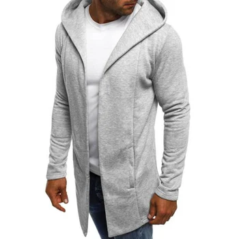 ZOGAA Mens Hooded Sweatshirt Men's Solid Long Cardigan Hoodies Streetwear Men Casual Autumn Slim Fit Jacket Coat Male Clothing
ZOGAA Mens Hooded Sweatshirt Men's Solid Long Cardigan Hoodies Streetwear Men Casual Autumn Slim Fit Jacket Coat Male Clothing