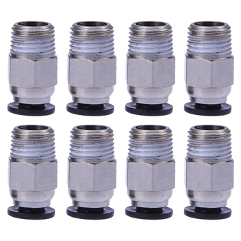 8Pcs Fitting Tube Fitting Ptfe Tube Push Ptfe Tubing Fitting Male Straight for Repair Replacement 3D Printer Connecting
8Pcs Fitting Tube Fitting Ptfe Tube Push Ptfe Tubing Fitting Male Straight for Repair Replacement 3D Printer Connecting
