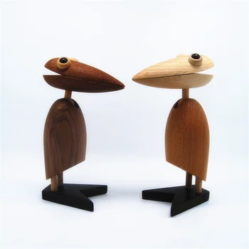 Nordic Denmark Solid Wood Bird Figures Arrangement Log Carving Creative Teak Carving Animal Home Cabinet Table Decoration
Nordic Denmark Solid Wood Bird Figures Arrangement Log Carving Creative Teak Carving Animal Home Cabinet Table Decoration