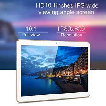 10.1 Inch Tablet Wifi Gps Android System 3G Call Learning Game Tablet 1+16G Memory Capacity Gravity Sensor EU Plug Gold
10.1 Inch Tablet Wifi Gps Android System 3G Call Learning Game Tablet 1+16G Memory Capacity Gravity Sensor EU Plug Gold