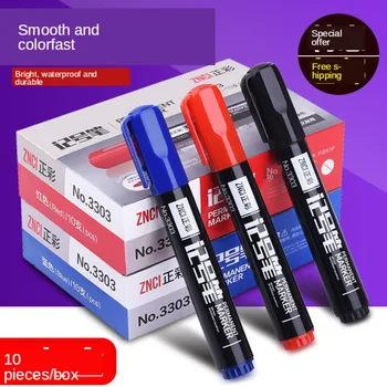 10 branches Positive Color Mark brush Pen Red Blue Black Logistics Pen 10 Branch Boxed Oily Big Head Pen Mark Mark Pen marker
10 branches Positive Color Mark brush Pen Red Blue Black Logistics Pen 10 Branch Boxed Oily Big Head Pen Mark Mark Pen marker