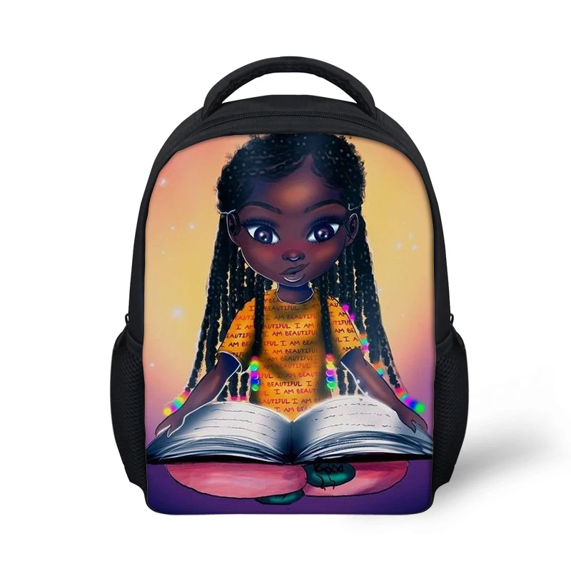 Black Girls Design School Backpack for Kids African Queen Preschool Book Bag Children Bookbags Students Daybag Mochila
Black Girls Design School Backpack for Kids African Queen Preschool Book Bag Children Bookbags Students Daybag Mochila