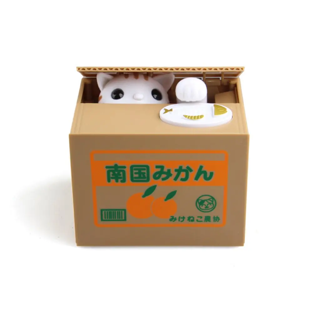 Cartoon Japanese Money Stealing Cat Piggy Bank Saving Eat Coins Money Safe Digital Box Toy Ornament Gifts For Kids Gift
Cartoon Japanese Money Stealing Cat Piggy Bank Saving Eat Coins Money Safe Digital Box Toy Ornament Gifts For Kids Gift