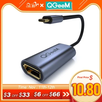 USB C to DisplayPort Adapter Cable, 4K@60Hz USB 3.1 Type C Thunderbolt 3 Compatible to Female DP Cable for MacBook Galaxy Huawei
USB C to DisplayPort Adapter Cable, 4K@60Hz USB 3.1 Type C Thunderbolt 3 Compatible to Female DP Cable for MacBook Galaxy Huawei