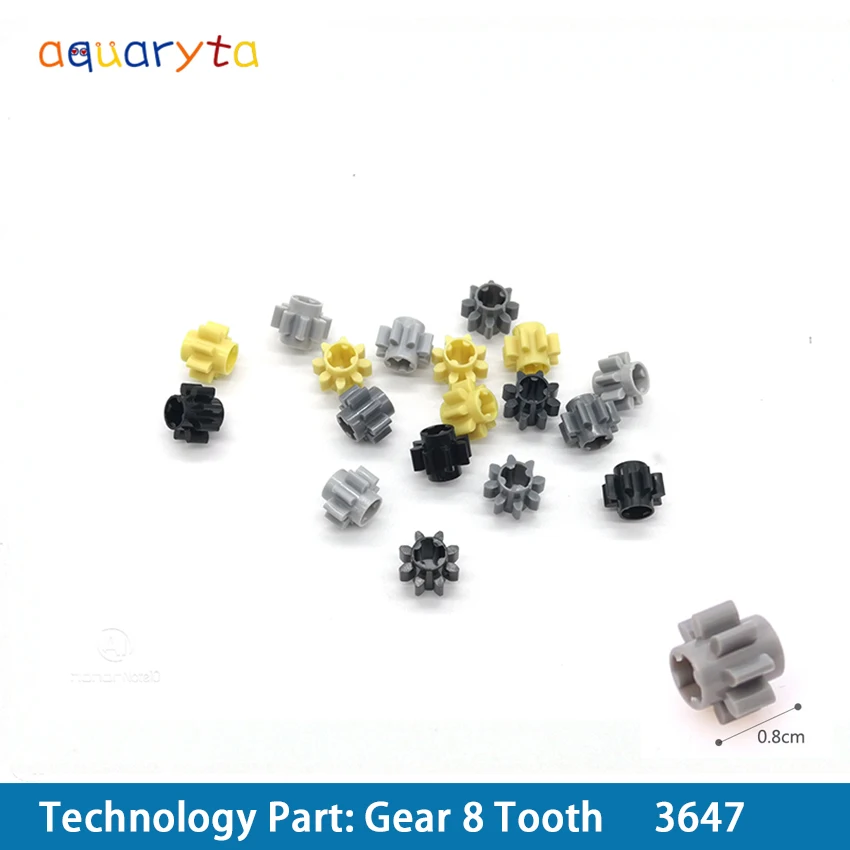 Aquaryta 40pcs 3647 Gear 8 tooth outer diameter Technic Building Blocks Parts Compatible With 3647 DIY Educational Creative Toys
Aquaryta 40pcs 3647 Gear 8 tooth outer diameter Technic Building Blocks Parts Compatible With 3647 DIY Educational Creative Toys