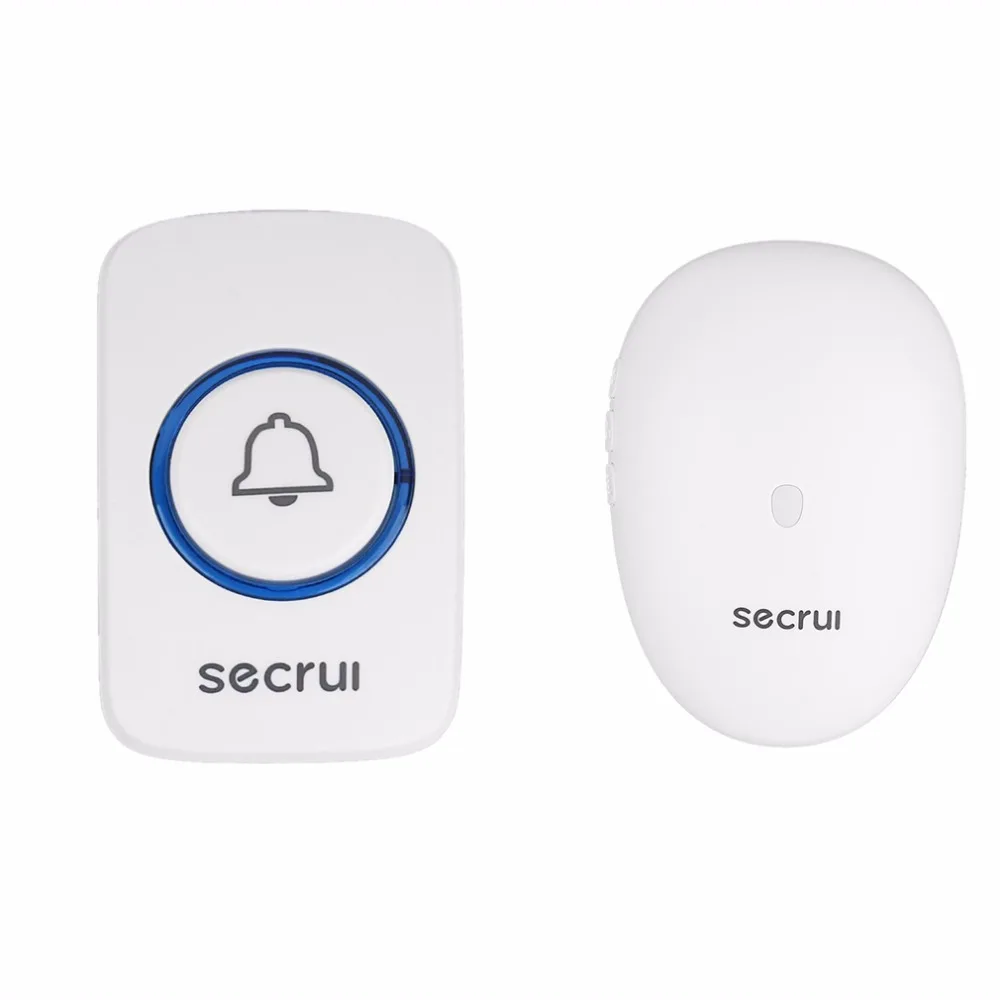 Secrui 433MHz Multifunctional Wireless Smart Doorbell With Button Control Songs Optional Intelligent Home Welcome Alarm white
Secrui 433MHz Multifunctional Wireless Smart Doorbell With Button Control Songs Optional Intelligent Home Welcome Alarm white