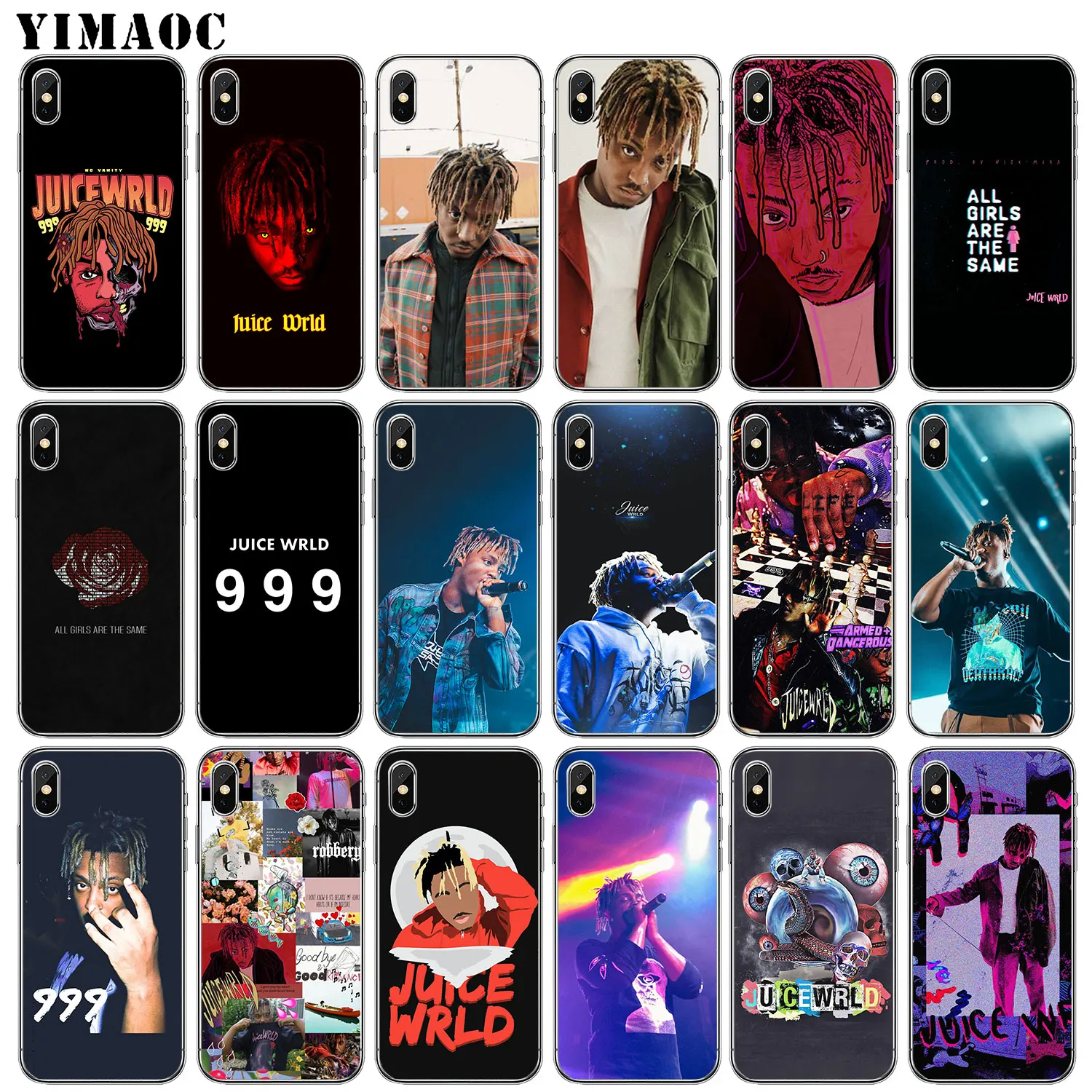 Рэп поп сок WRLD 999 Мягкий силиконовый чехол для Apple iPhone 11 Pro X XR XS Max 6 6S 7 8 Plus 5 5S SE 10 TPU