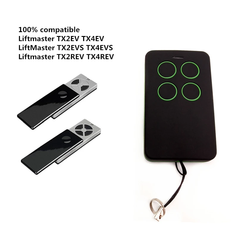 Liftmaster TX2EV/TX2EVS/TX4EV/TX4EVS/TX4UNI/ TX4UNIS 433.92MHz remote control duplicator Liftmaster rolling code command clone
Liftmaster TX2EV/TX2EVS/TX4EV/TX4EVS/TX4UNI/ TX4UNIS 433.92MHz remote control duplicator Liftmaster rolling code command clone