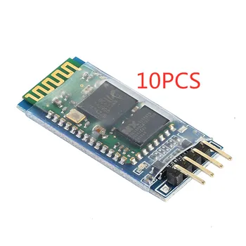 10pcs HC-06 Wireless Bluetooth serial port transparent transmission module Wireless serial communication slave Bluetooth module
10pcs HC-06 Wireless Bluetooth serial port transparent transmission module Wireless serial communication slave Bluetooth module