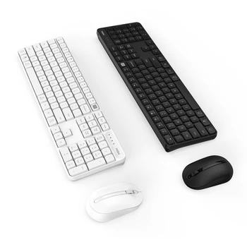 Newest Youpin MIIIW RF 2.4GHz Wireless Office Keyboard Mouse Set 104 Keys for Windows PC Mac Compatible Portable USB Keyboard
Newest Youpin MIIIW RF 2.4GHz Wireless Office Keyboard Mouse Set 104 Keys for Windows PC Mac Compatible Portable USB Keyboard