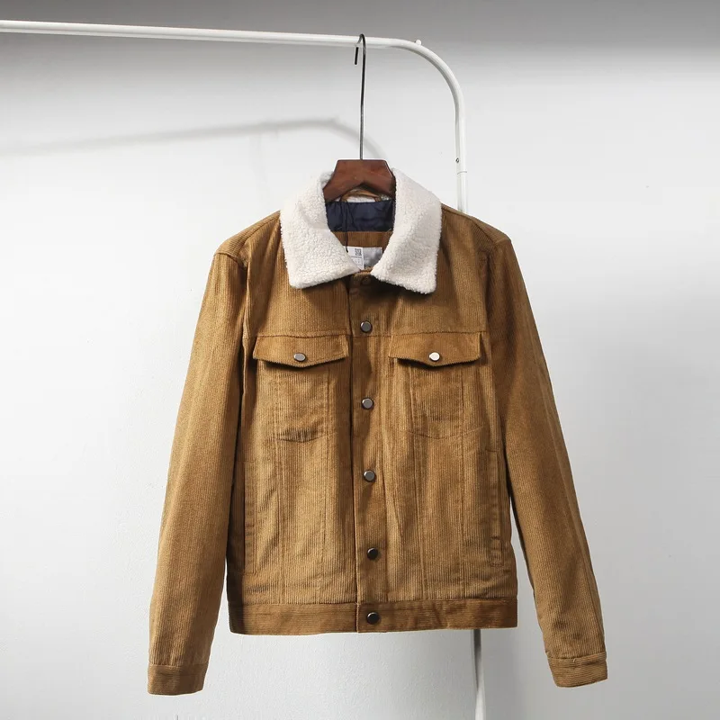 Zm71 Early Spring New Style Men's Knitted Washing Brushed Berber Fleece Fold-down Collar Tooling Jacket Thin Cotton-padded Cloth
Zm71 Early Spring New Style Men's Knitted Washing Brushed Berber Fleece Fold-down Collar Tooling Jacket Thin Cotton-padded Cloth