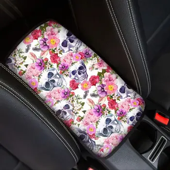 INSTANTARTS Stylish Sugar Skull Design Car Center Pad Easy to Install Car Armrest Cover Protector Durable Car Armrest Pad 2020
INSTANTARTS Stylish Sugar Skull Design Car Center Pad Easy to Install Car Armrest Cover Protector Durable Car Armrest Pad 2020