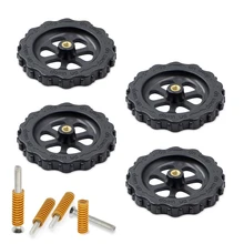 Upgraded 12 Printer PCS/Set 3D Hand Twist Leveling Nut Diameter Hot Bed Light Load Compression Mould Die Springs M4X35 Screws
Upgraded 12 Printer PCS/Set 3D Hand Twist Leveling Nut Diameter Hot Bed Light Load Compression Mould Die Springs M4X35 Screws