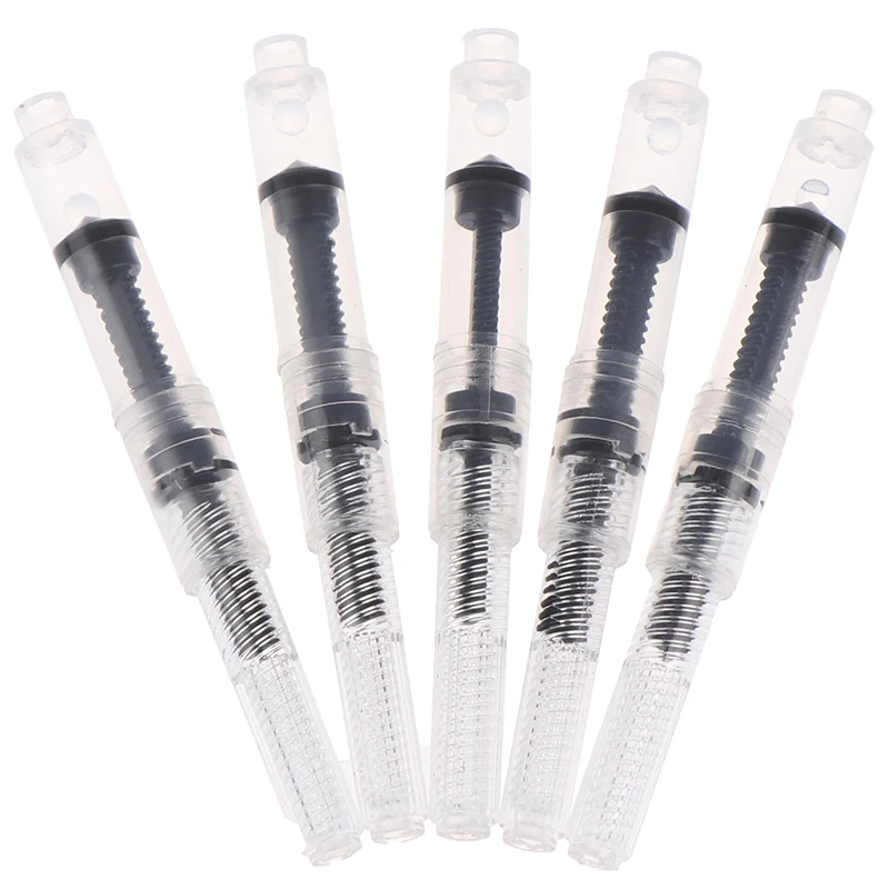 5pcs Fountain Pen Small Black Ink Caliber 2.6 Mm Converter Pump Cartridges Pen Refill
5pcs Fountain Pen Small Black Ink Caliber 2.6 Mm Converter Pump Cartridges Pen Refill