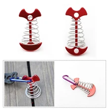 Outdoor Tent Pegs Rope Buckle Plank Floor Spring Fishbone Anchor Deck Stakes Fixed Nails Camping Tent Hooks Buckle Peg Accessory
Outdoor Tent Pegs Rope Buckle Plank Floor Spring Fishbone Anchor Deck Stakes Fixed Nails Camping Tent Hooks Buckle Peg Accessory