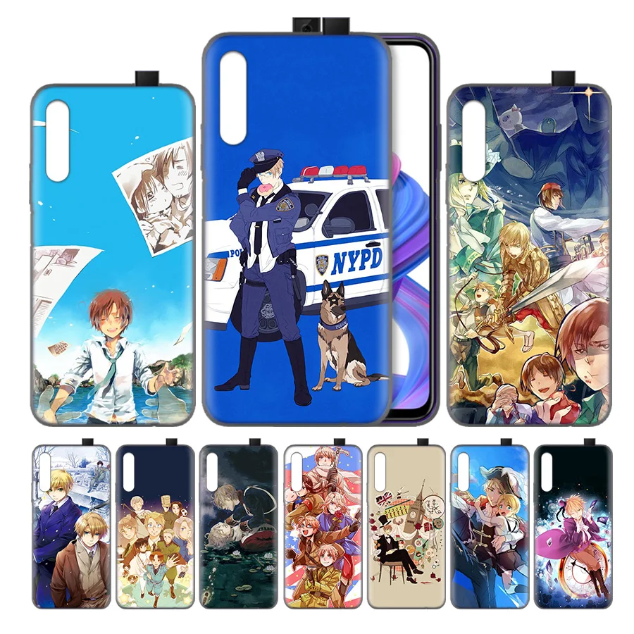 Silicone Case Cover for Huawei Honor 8X 8C 8A 8S 9X 10 20 20i V20 Play Y5 Y7 Y9 Lite Pro Prime 2019 Nova 4e Hetalia Axis Powers
Silicone Case Cover for Huawei Honor 8X 8C 8A 8S 9X 10 20 20i V20 Play Y5 Y7 Y9 Lite Pro Prime 2019 Nova 4e Hetalia Axis Powers