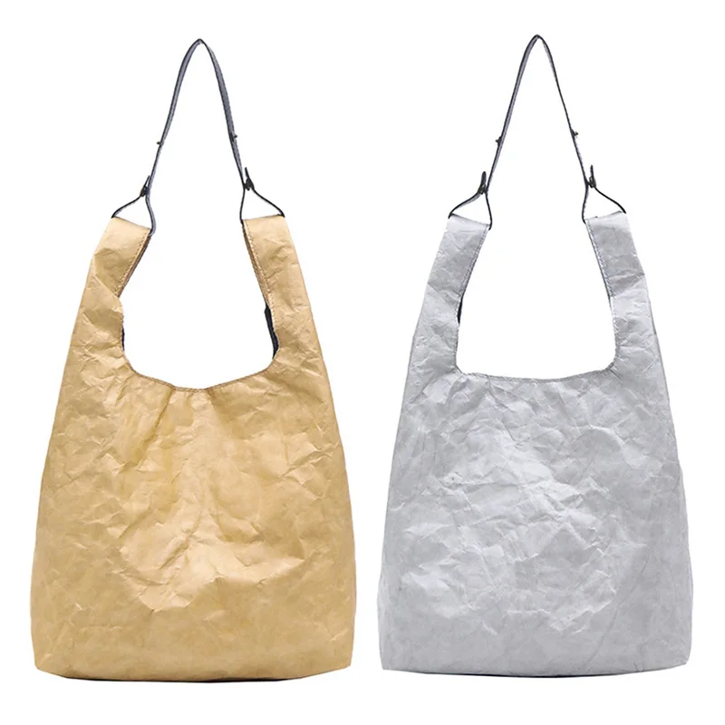 ABZC-2 Pcs Paper Tote Bag Women Kraft Paper Bucket Bag Handbag Retro Vintage Style Shoulder Bag Casual Tote Shopper , Gray & Bro
ABZC-2 Pcs Paper Tote Bag Women Kraft Paper Bucket Bag Handbag Retro Vintage Style Shoulder Bag Casual Tote Shopper , Gray & Bro
