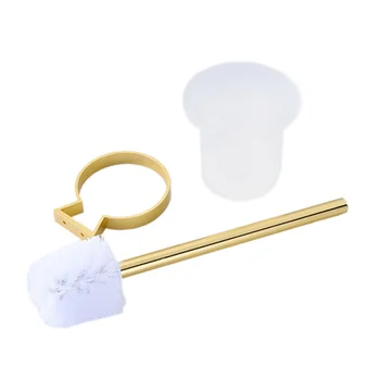 Wall Mounted Aluminium Toilet Brush Holder & Glass Brush Holder Set for Bathroom Accessories Bath Products
Wall Mounted Aluminium Toilet Brush Holder & Glass Brush Holder Set for Bathroom Accessories Bath Products