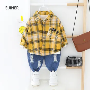 Baby Boy Clothes 2020 Spring&Autumn Kids Cotton lattice Clothing 2 Piece Suit Children Clothes Plaid Sports Sets 1- 3 Years
Baby Boy Clothes 2020 Spring&Autumn Kids Cotton lattice Clothing 2 Piece Suit Children Clothes Plaid Sports Sets 1- 3 Years