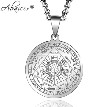 Abaicer Seals Of The Seven Archangels Pendant Choker Statement Silver Stainless Steel Necklace For Women Dress Accessories
Abaicer Seals Of The Seven Archangels Pendant Choker Statement Silver Stainless Steel Necklace For Women Dress Accessories