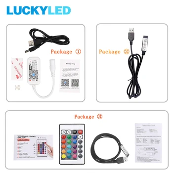 LUCKYLED RGB Controller DC5V 12V 24V 3Key/24Key IR Remote Led WiFi USB Led Strip Controller Magic Home With IOS/Android APP
LUCKYLED RGB Controller DC5V 12V 24V 3Key/24Key IR Remote Led WiFi USB Led Strip Controller Magic Home With IOS/Android APP