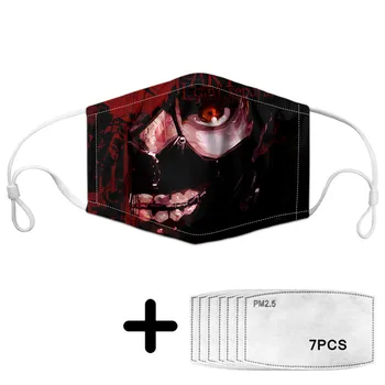 Classic Anime Tokyo Ghoul Print Anti Air Dust Face Mask with PM2.5 Filters Washable Elastic Mouth Masks for Women Non-disposable
Classic Anime Tokyo Ghoul Print Anti Air Dust Face Mask with PM2.5 Filters Washable Elastic Mouth Masks for Women Non-disposable