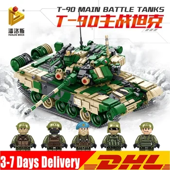 IN STOCK 1773 PCS 632005 Military Technic Series T-90 Main Battle Tanks Building Blocks Bricks Kids Birthday Toys For Children
IN STOCK 1773 PCS 632005 Military Technic Series T-90 Main Battle Tanks Building Blocks Bricks Kids Birthday Toys For Children