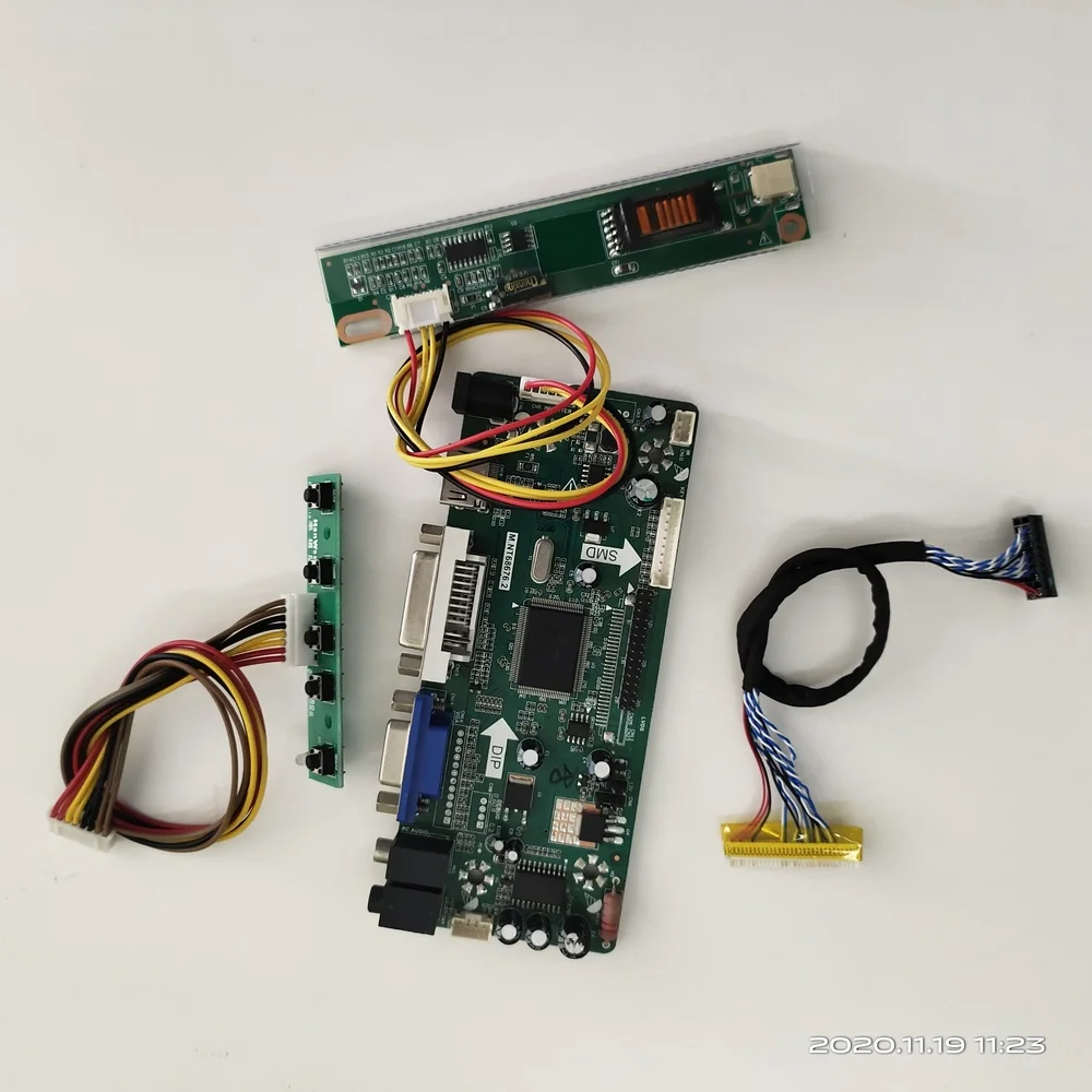Kit for LTD121EXVV 20pin 1 Lamps 1280x800 Display Panel LED Controller Board HDMI+DVI+VGA Screen Audio LCD M.NT68676 Monitor
Kit for LTD121EXVV 20pin 1 Lamps 1280x800 Display Panel LED Controller Board HDMI+DVI+VGA Screen Audio LCD M.NT68676 Monitor